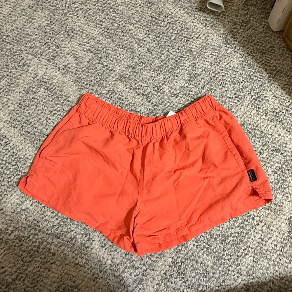 Patagonia Women's Vibrant Orange Athletic Shorts